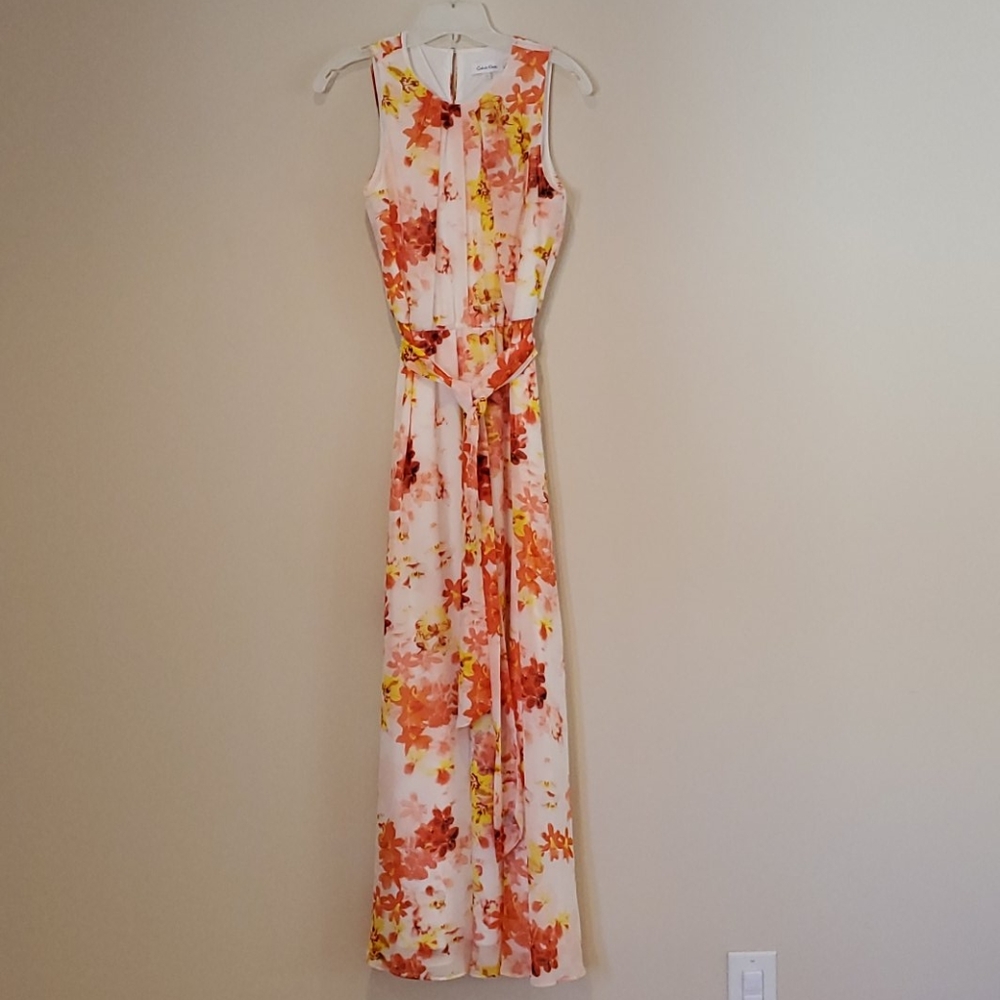 Calvin Klein Floral Dress